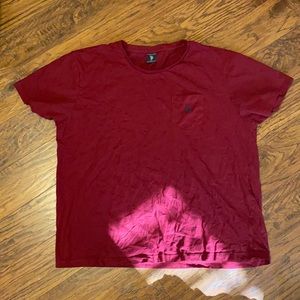 polo red pocket tee